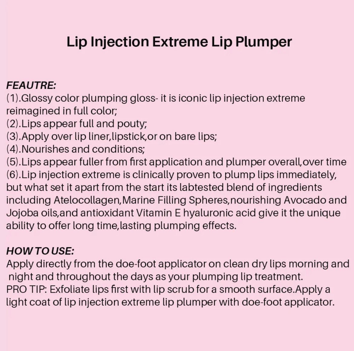 Syringe (Lip Plump) - Glossy Gang Lip Plump (lip gloss)Close - up of shimmering glitter gloss applied to lips, showcasing a sparkly, reflective finish."